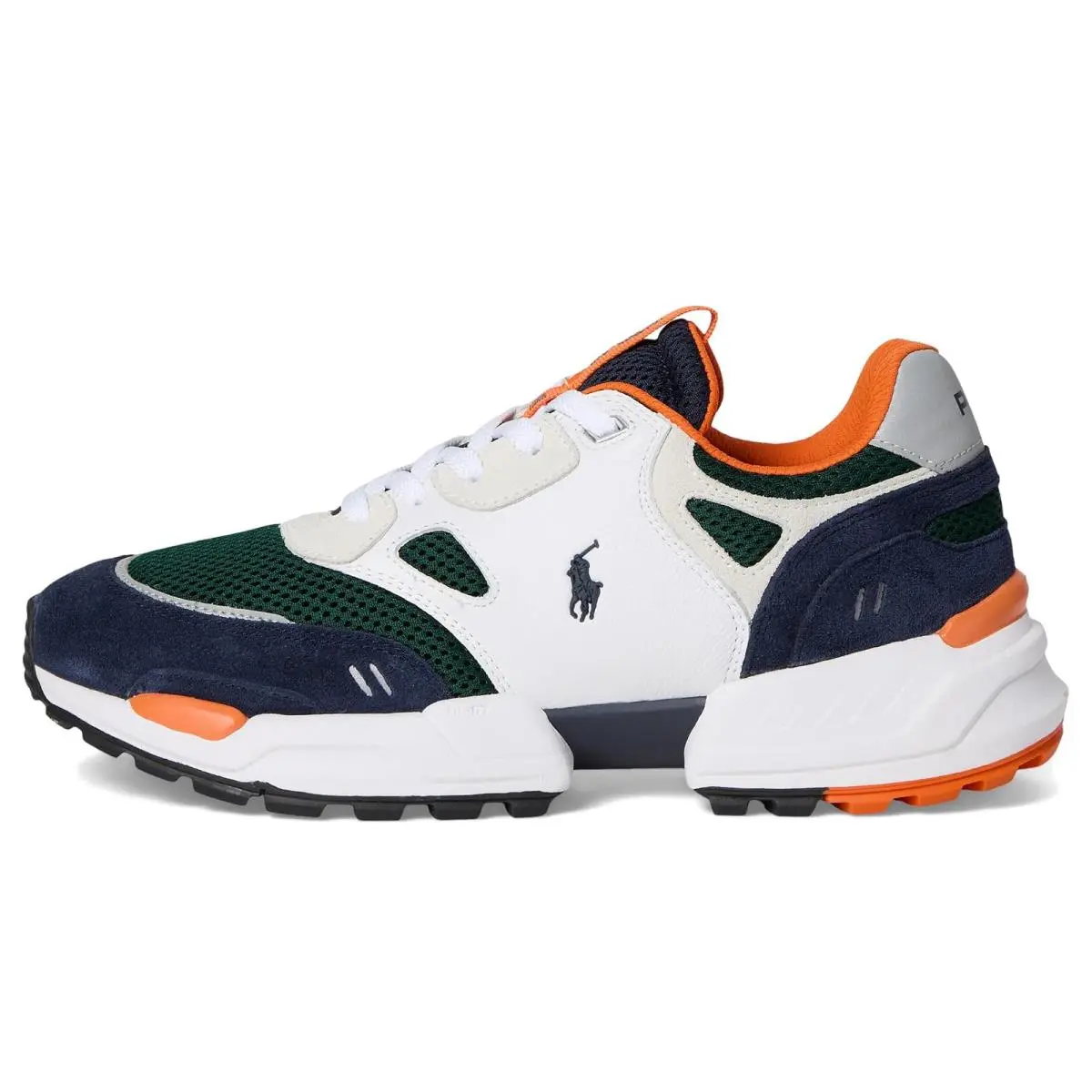 Ralph Lauren shoes - White/Navy/Forest/Orange 2