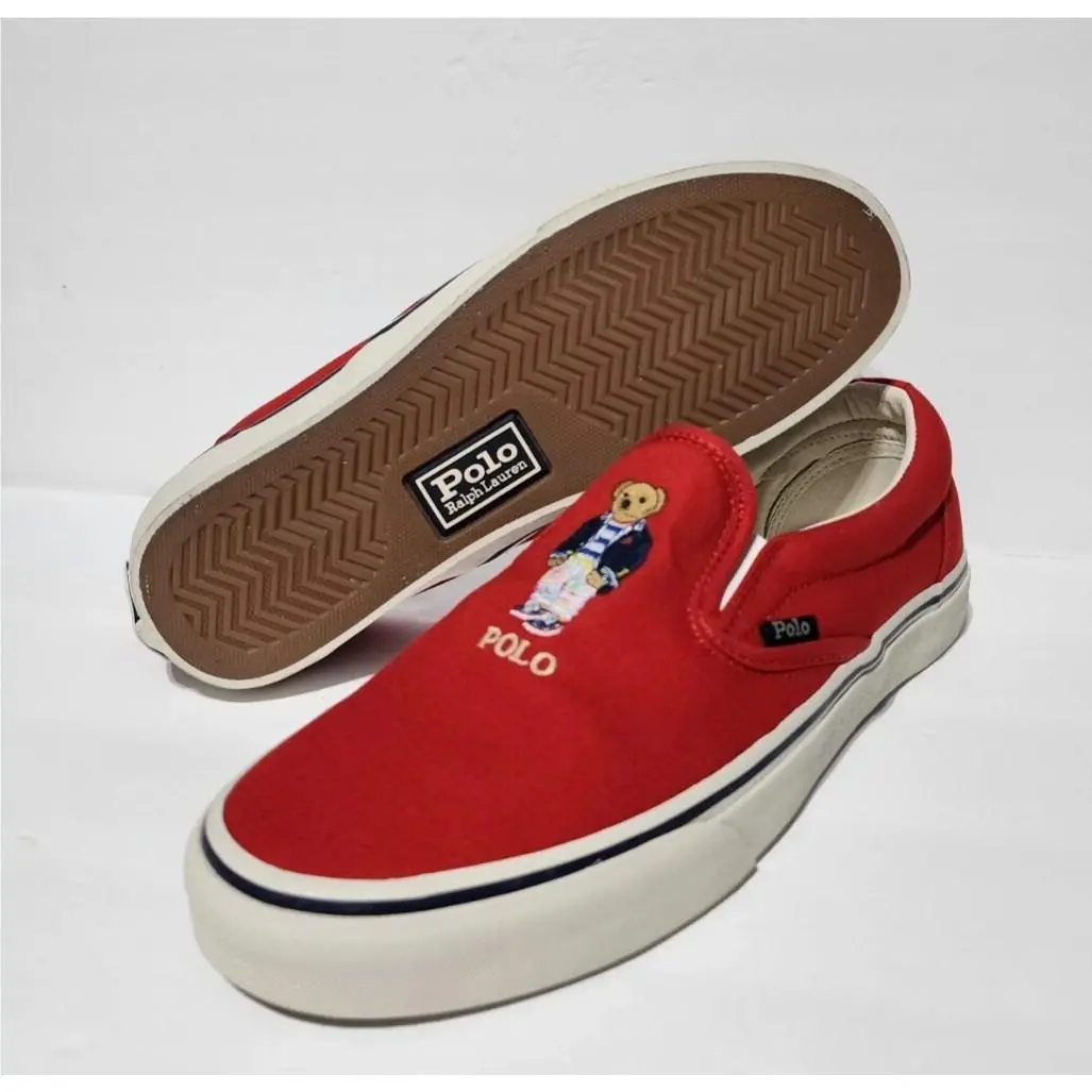 Ralph Lauren shoes - Polo Ralph Lauren Keaton Polo Bear - 816861089003 - Red 6