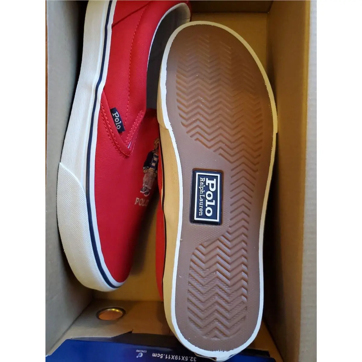 Ralph Lauren shoes - Polo Ralph Lauren Keaton Polo Bear - 816861089003 - Red 9