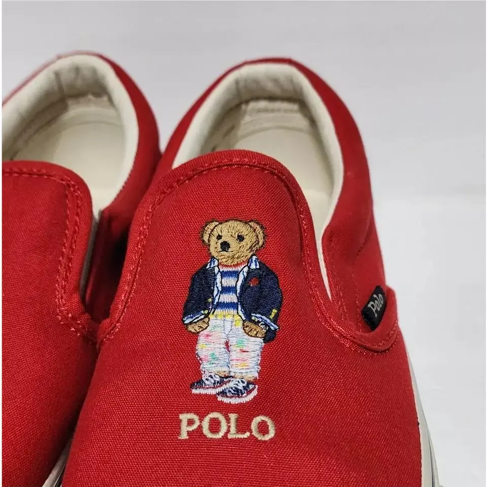 Ralph Lauren shoes - Polo Ralph Lauren Keaton Polo Bear - 816861089003 - Red 13