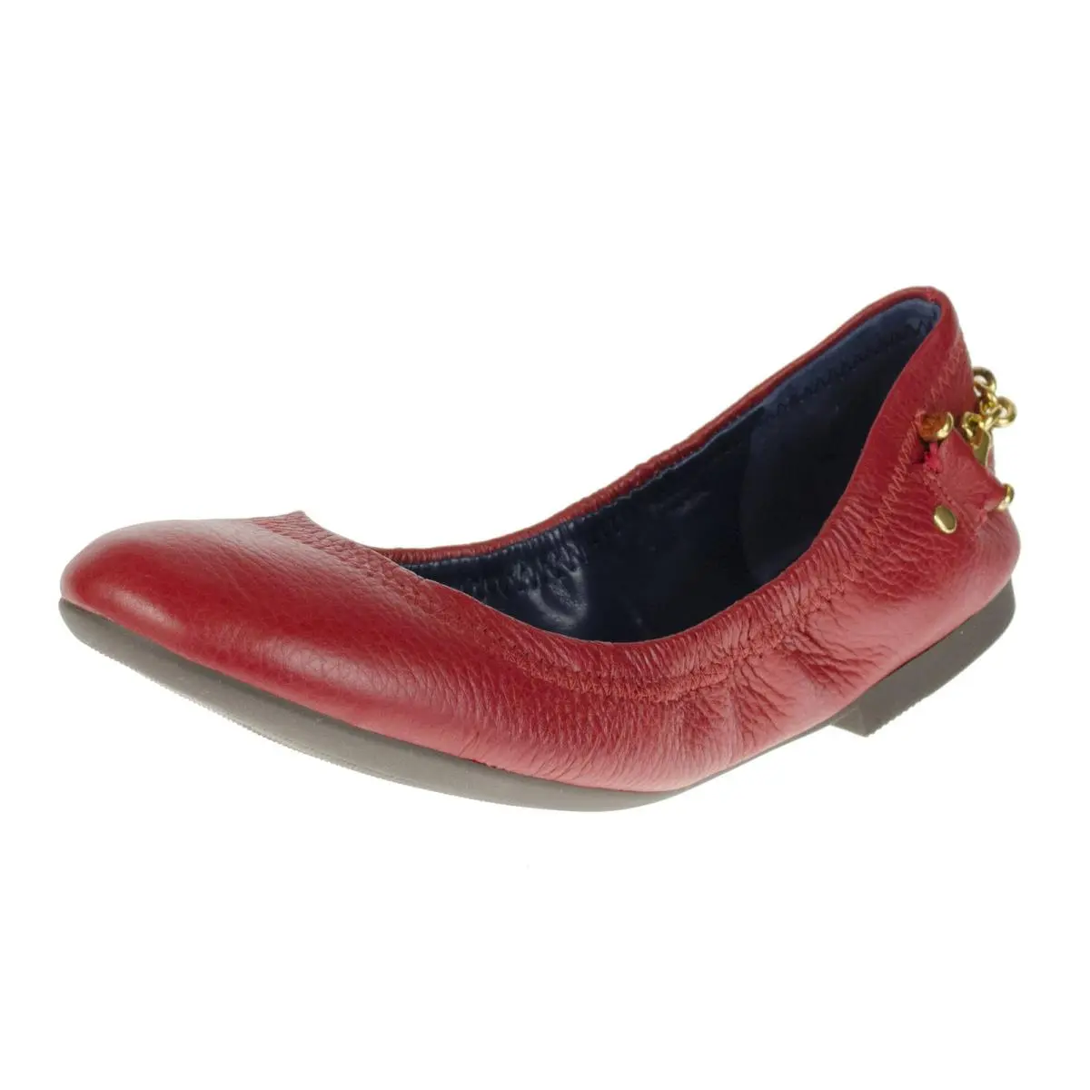 Size 6B Ralph Lauren Barb RL Bright Womens Slip ON Flat Ballet Shoes