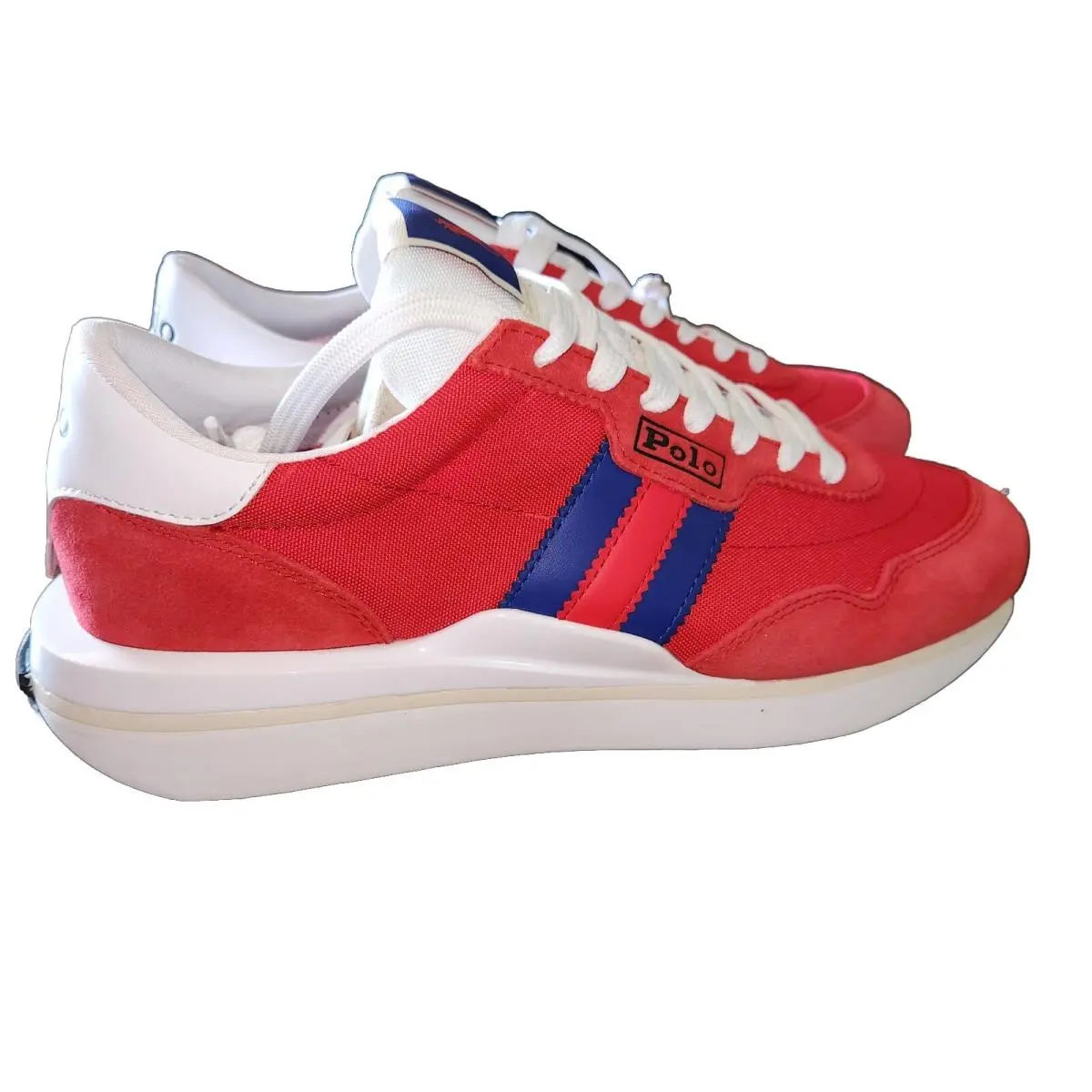 Ralph Lauren shoes - POLO RALPH LAUREN TRAIN 89 - 91773001 100 - Red 12