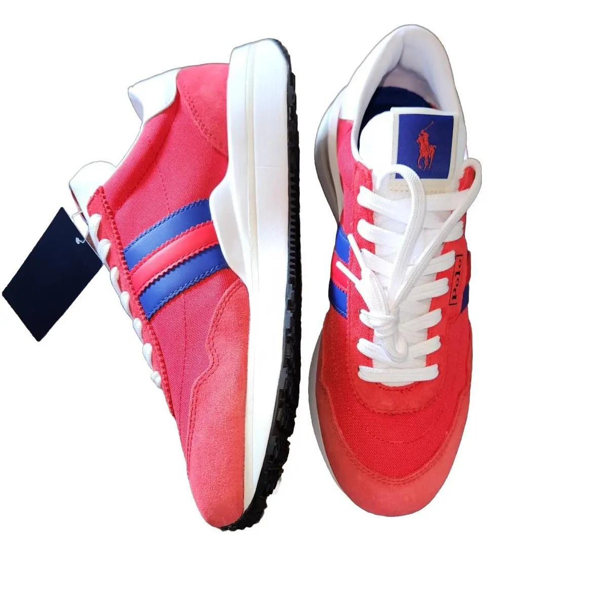 Ralph Lauren shoes - POLO RALPH LAUREN TRAIN 89 - 91773001 100 - Red 0