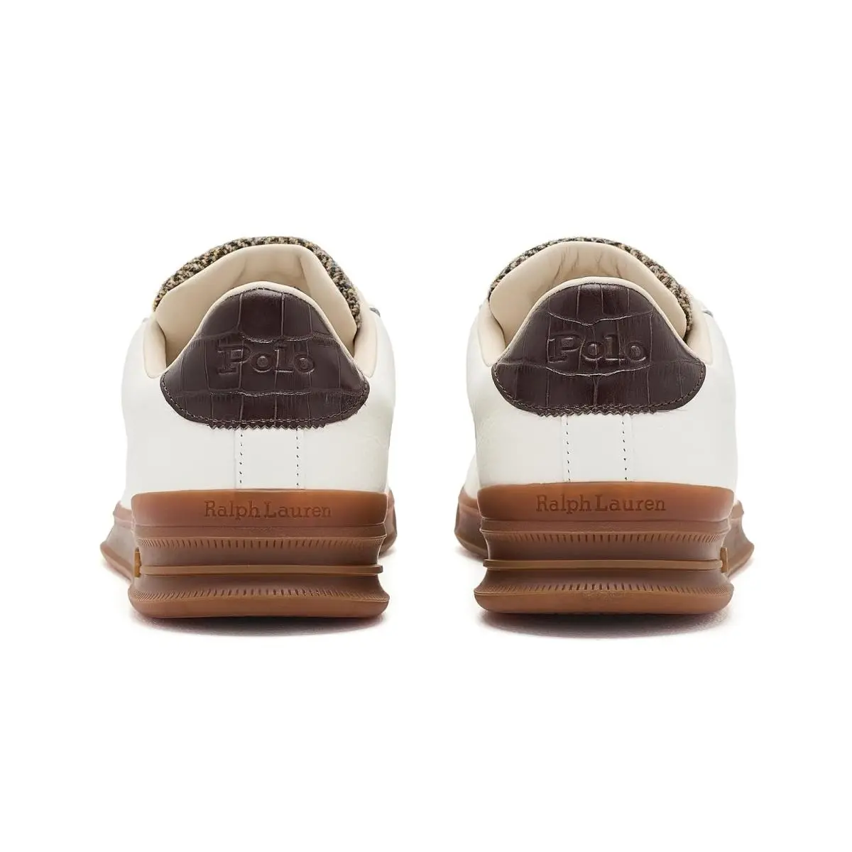 Ralph Lauren shoes - Deckwash White/Brown Multicolor 5