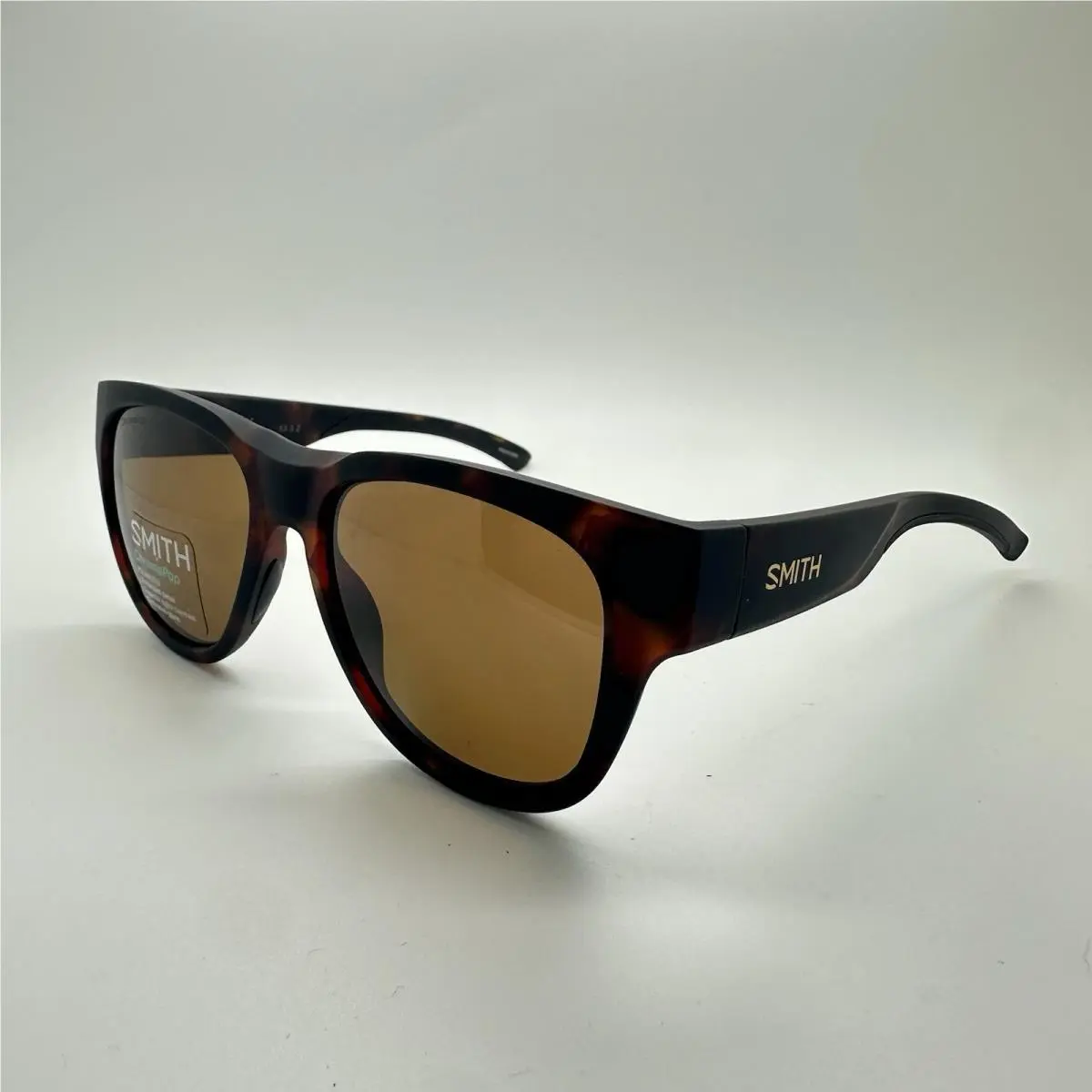 Smith Sunglasses Rounder Matte Tortoise Chromapop Polarized Brown 52mm by Smith Optics