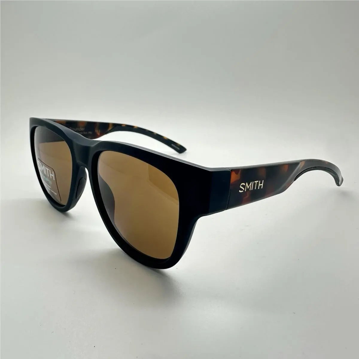 Smith Sunglasses Rounder Deep Forest Tortoise Chromapop Brown 52mm by Smith Optics