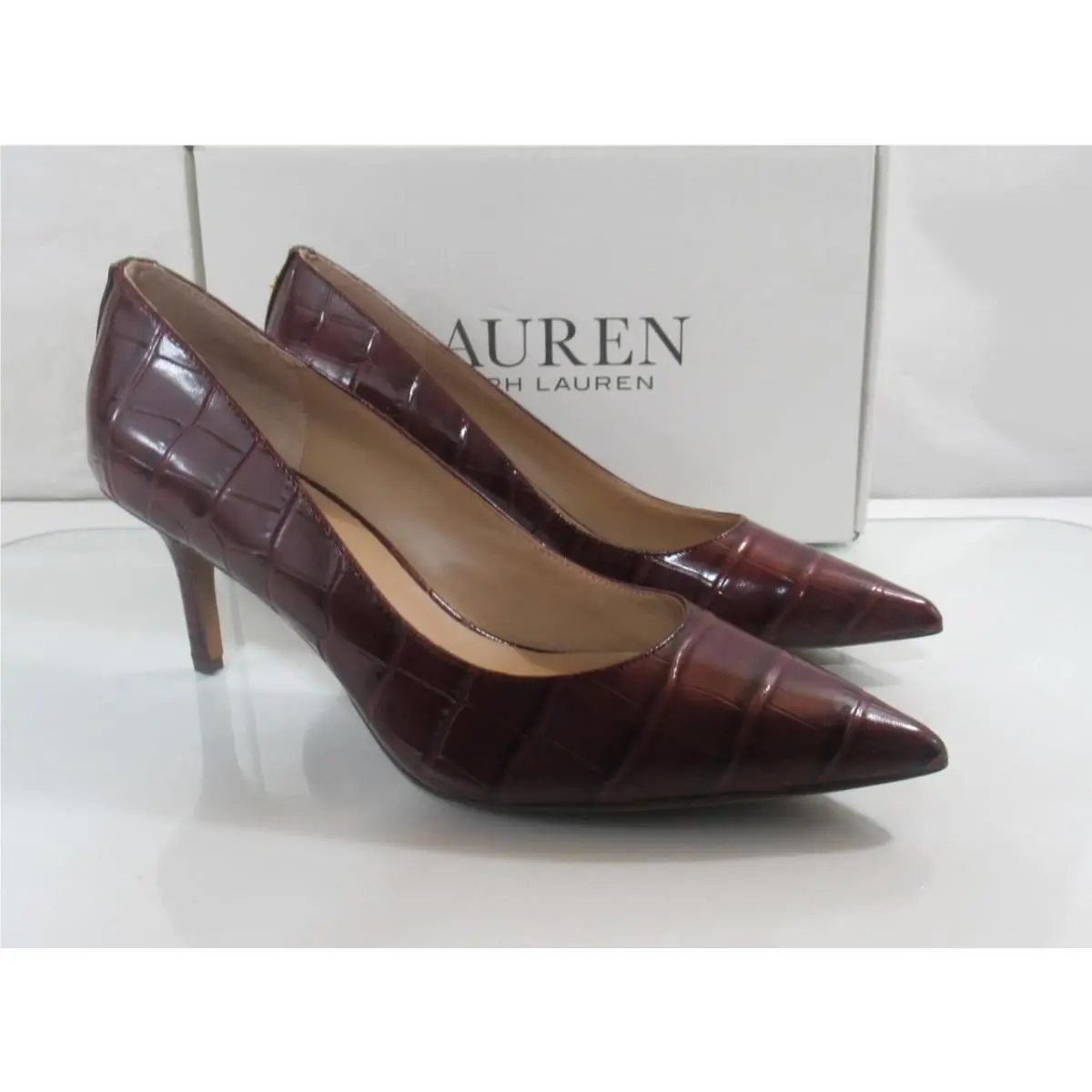 Ralph Lauren shoes - LAUREN Ralph Lauren Lanette - LAUREN Lanette - 802961787004 - Red (UPC: 197205495028) 3