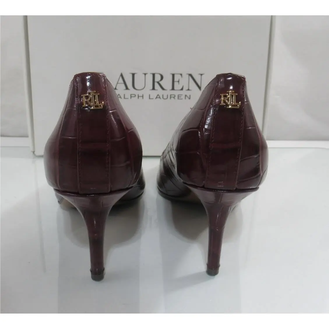 Ralph Lauren shoes - LAUREN Ralph Lauren Lanette - LAUREN Lanette - 802961787004 - Red (UPC: 197205495028) 4