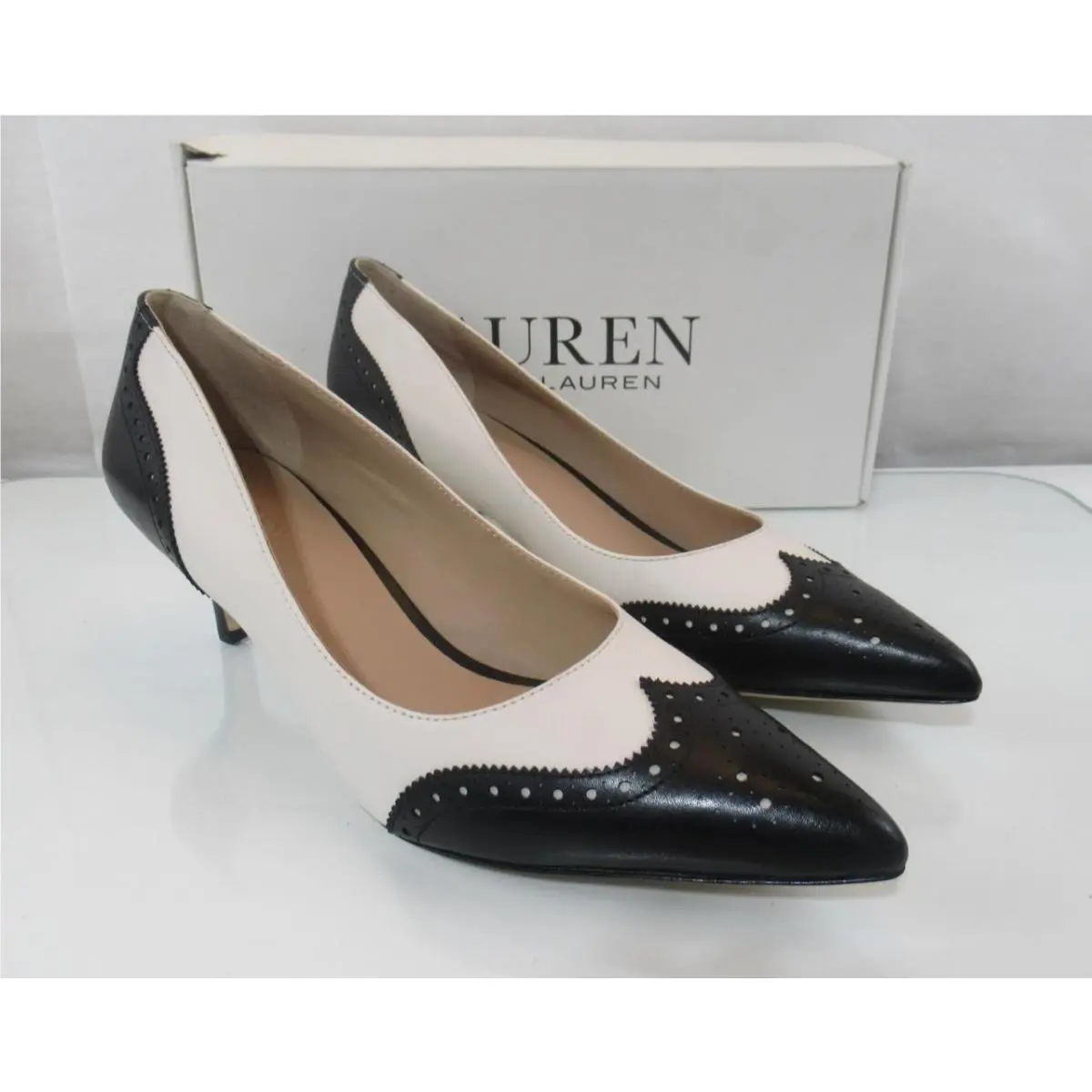 Ralph Lauren shoes - Ralph Lauren Adrienne - Adrienne - 802970533002 - White (UPC: 197205342162) 3