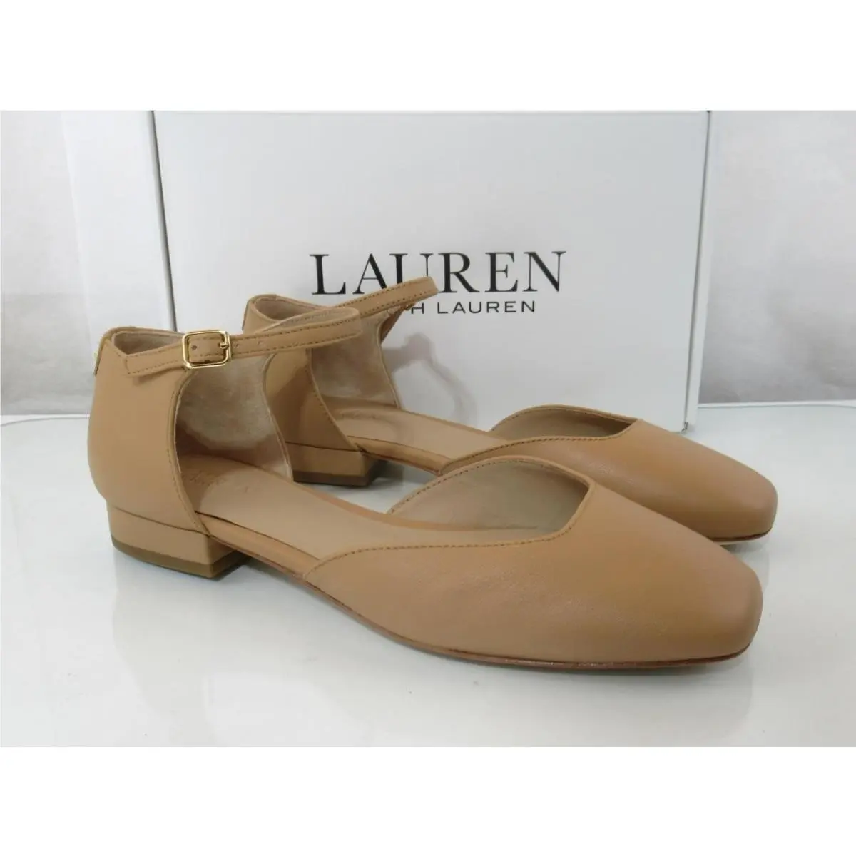 Ralph Lauren shoes - Laure Ralph Lauren Emelie - Laure Emelie - 802966877001 - Beige (UPC: 197205340120) 3