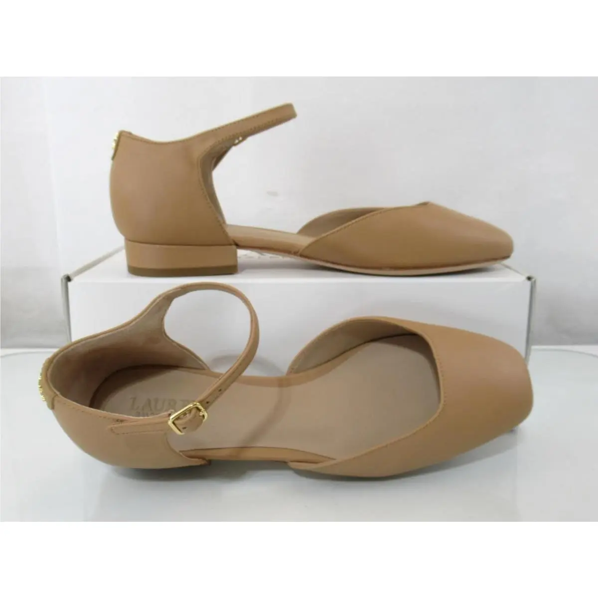 Ralph Lauren shoes - Laure Ralph Lauren Emelie - Laure Emelie - 802966877001 - Beige (UPC: 197205340120) 5