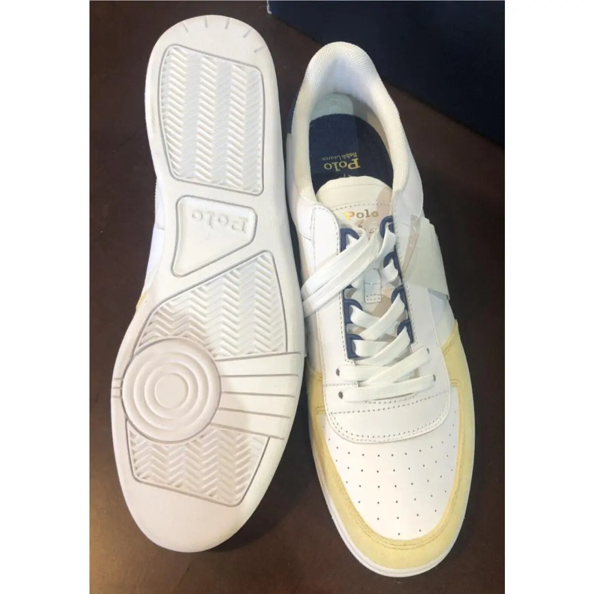 Ralph Lauren shoes - Polo Ralph Lauren Court - Polo Court - CRT PP-SK-ATH - White 1