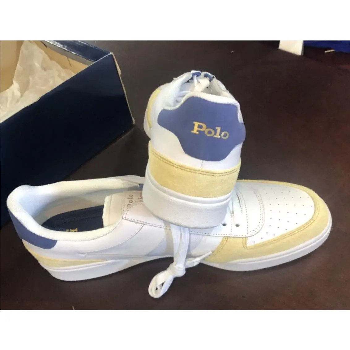Ralph Lauren shoes - Polo Ralph Lauren Court - Polo Court - CRT PP-SK-ATH - White 2