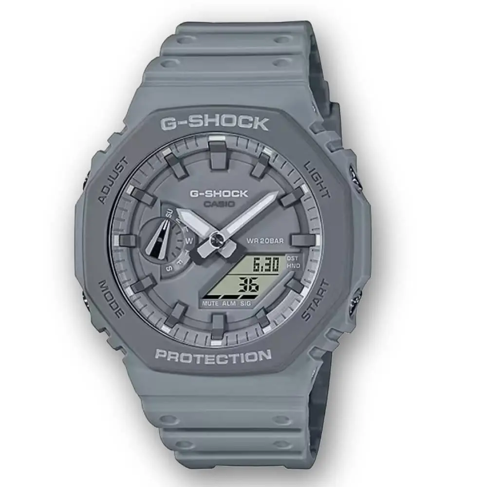 G-shock Gray Men`s Watch -GA2110ET-8A by Casio