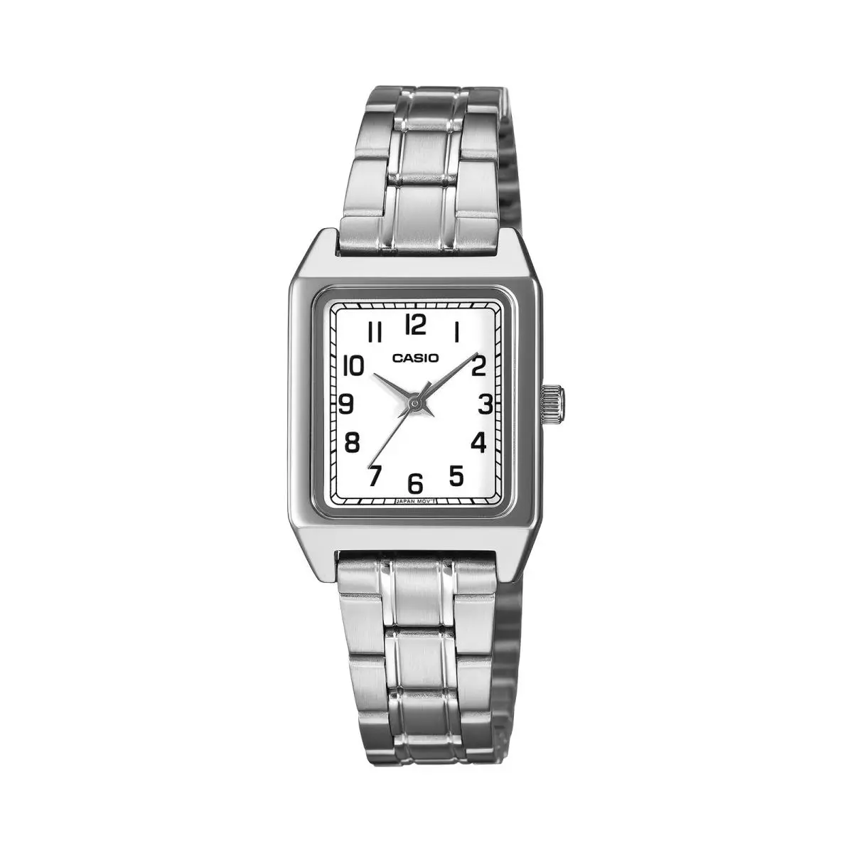 LTP-B150DA-7B LTPB150 White Dial Women`s Stainless Steel Watch by Casio