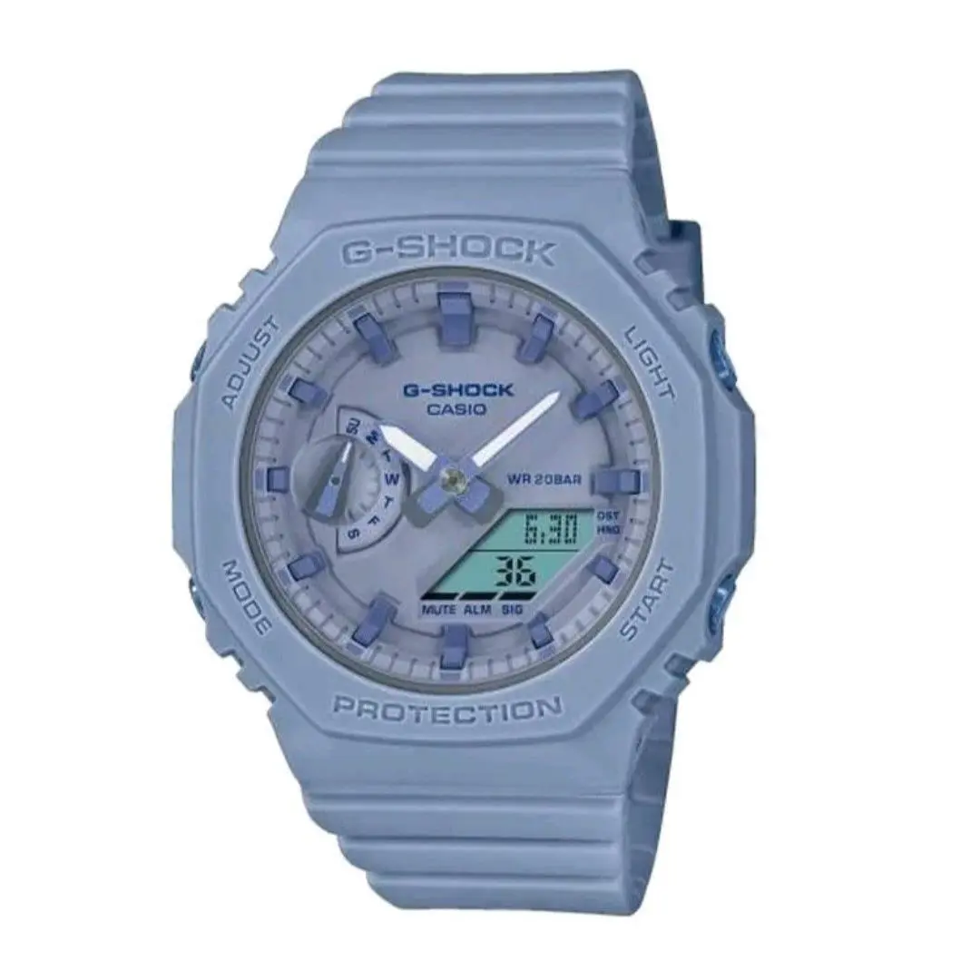 G-shock GMA-S2100BA-2A2ER Women Analog-digital Watch Blue Iconic Classic by Casio