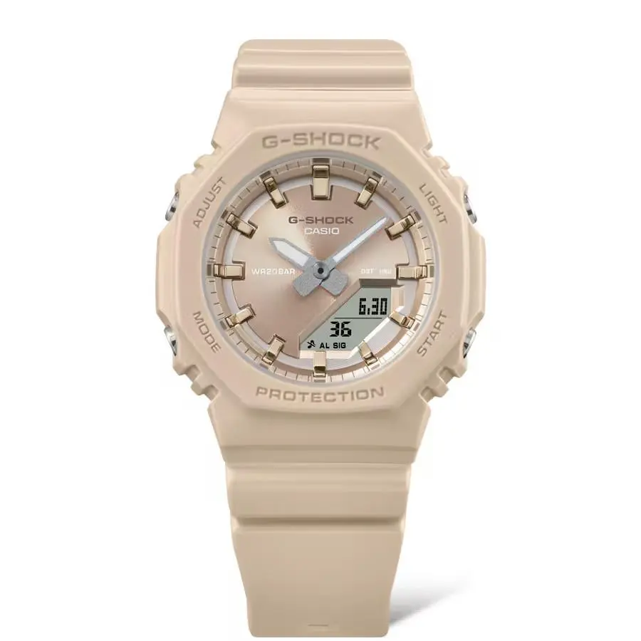 G-shock GMA-P2100ST-9A Beige Metallic Women`s Watch by Casio