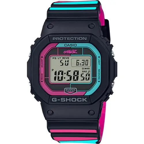 Mint 2018  G-shock Gorillaz Now Limited Edition Collector Watch GWB5600GZ-1 by Casio