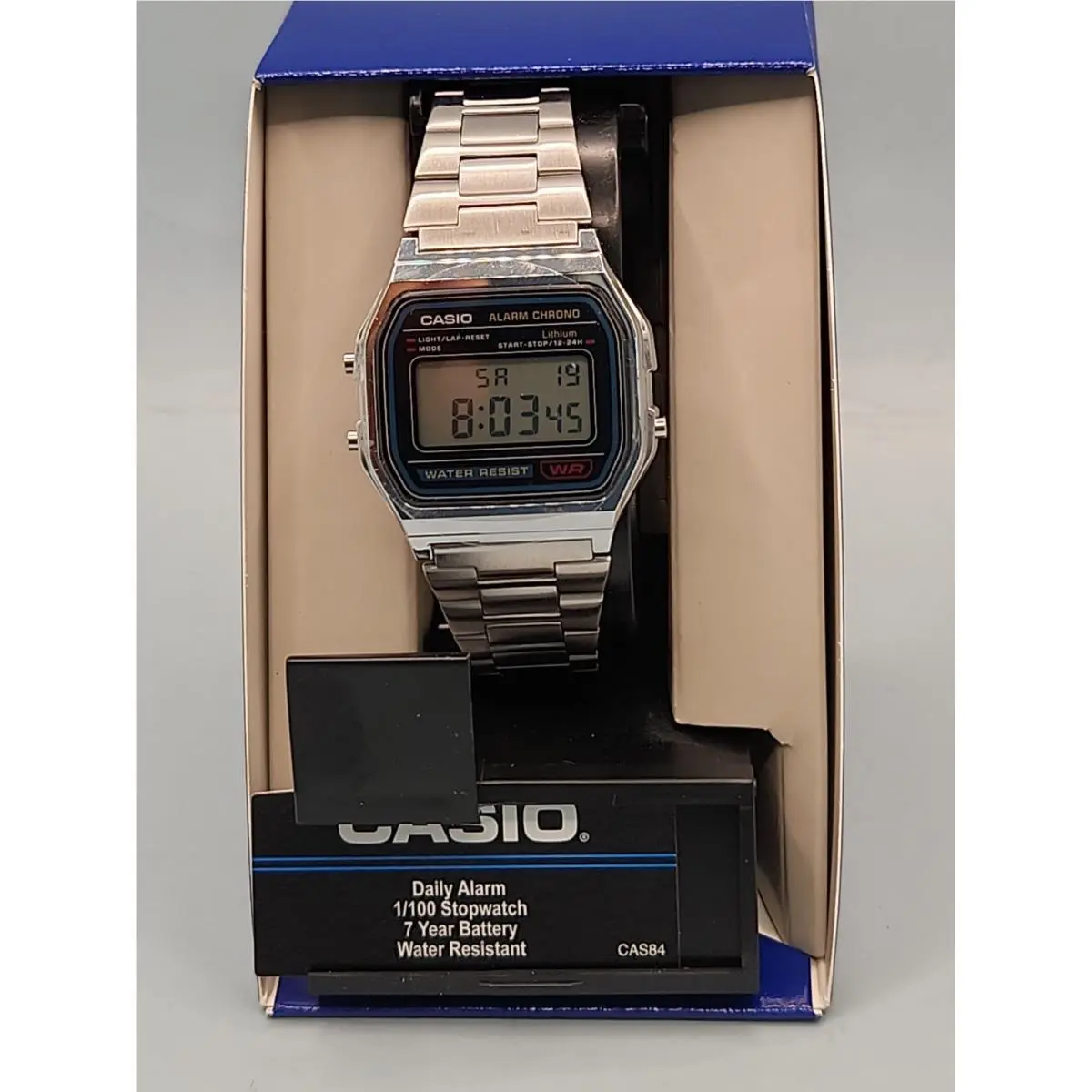 A158WA-1CR Unisex Digital Watch by Casio