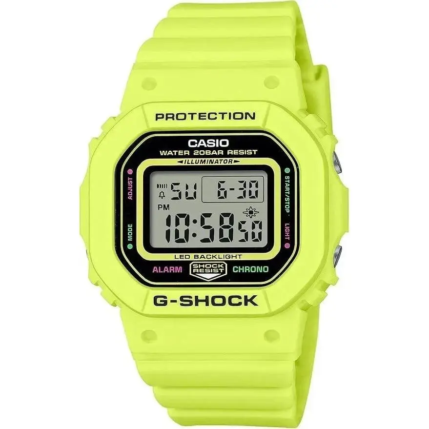 G-shock GMD-S5600EP-9JF Yellow Men`s Watch by Casio