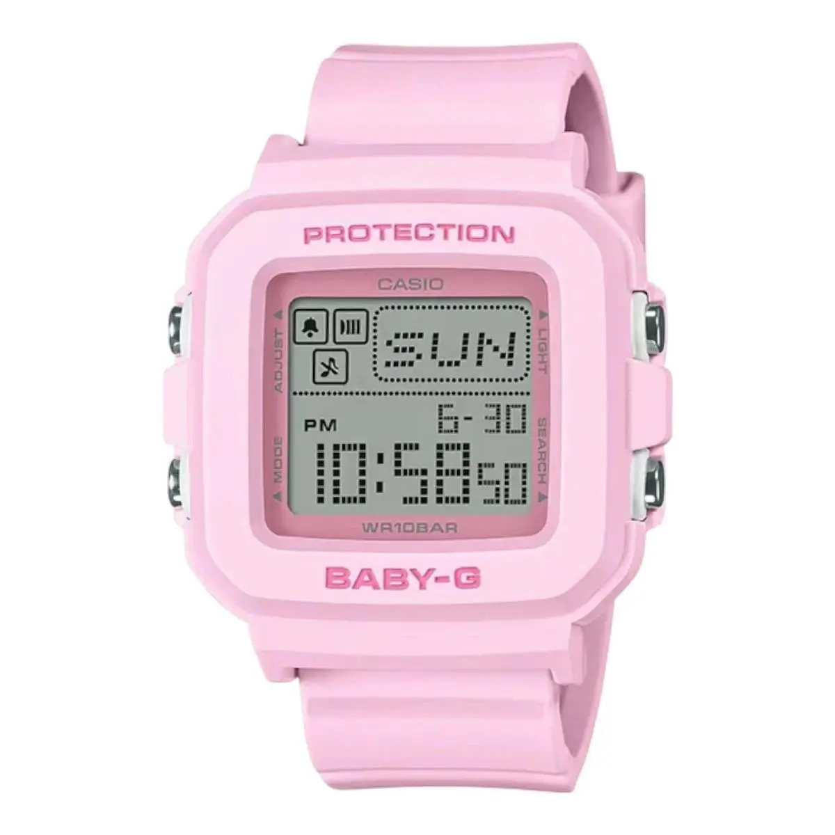 BGD-10-4D Baby-g Pink Digital Watch Shock Resistant 100M Womens Sports by Casio