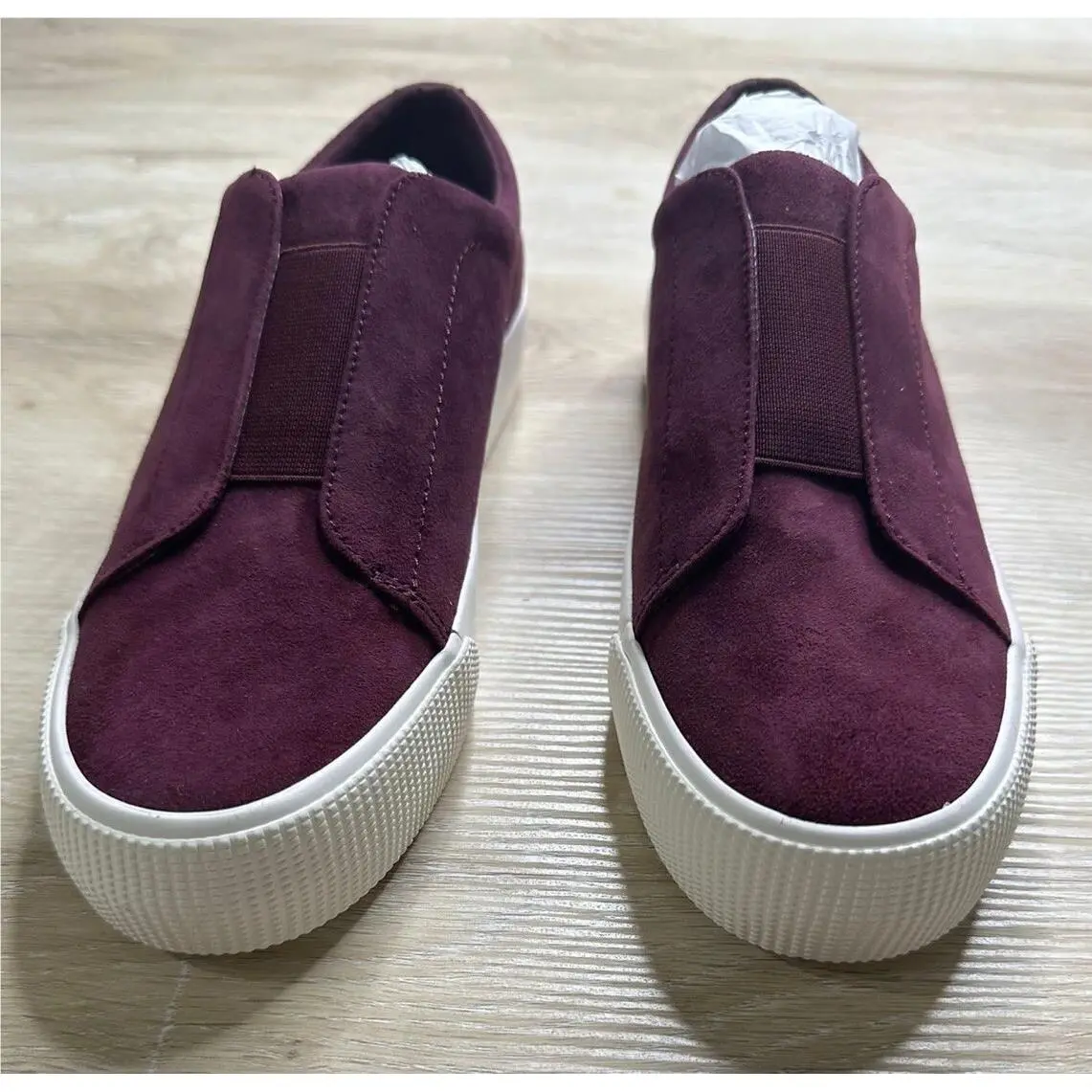 Polo Ralph Lauren Womens Shoes Burgundy 7.5B Isla-sk-ath Bordeaux Kidsuede