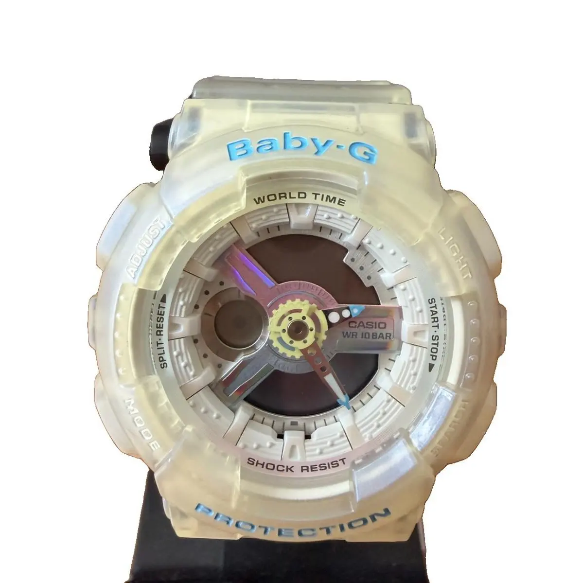 Baby-g 5338 BA-110GA Water Resist Analog Digital White/clear by Casio