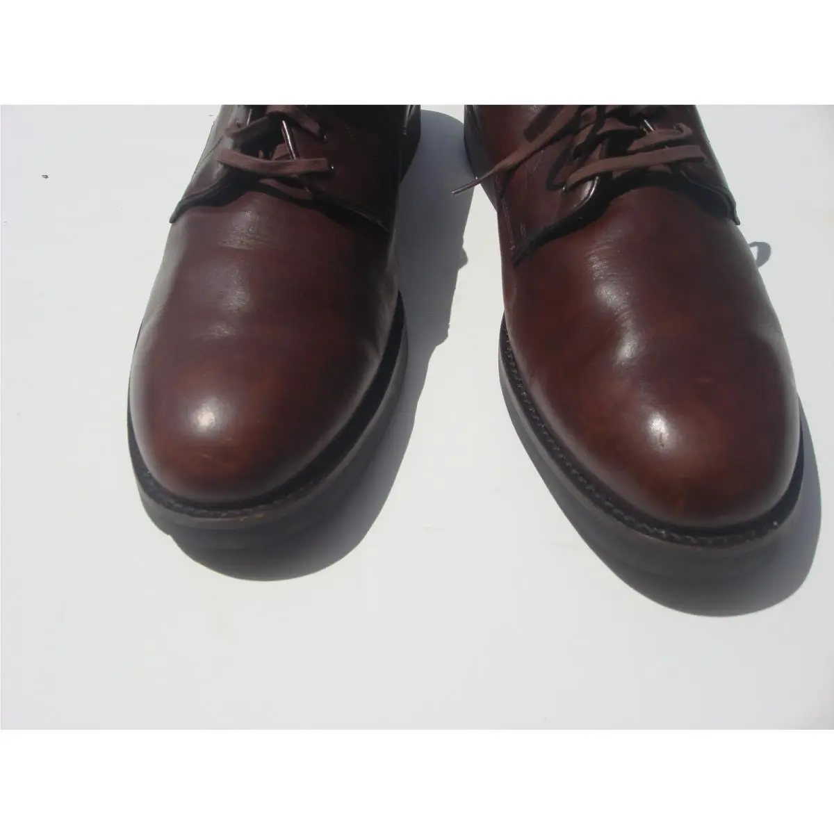 Ralph Lauren shoes - AAM14900 - AAM14900 - BROWN LEATHER (100%) 12