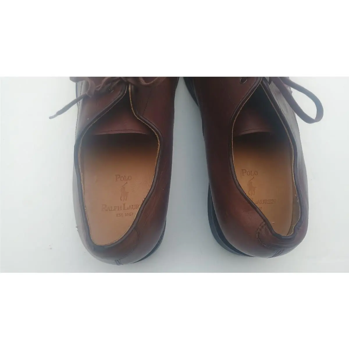 Ralph Lauren shoes - AAM14900 - AAM14900 - BROWN LEATHER (100%) 16