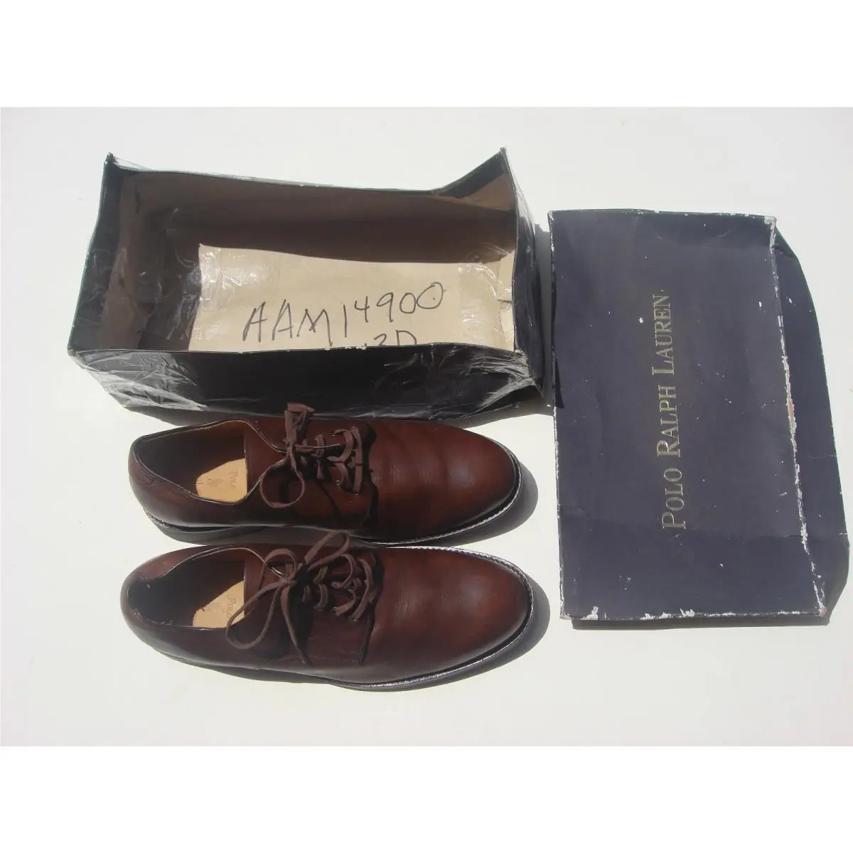 Ralph Lauren shoes - AAM14900 - AAM14900 - BROWN LEATHER (100%) 0