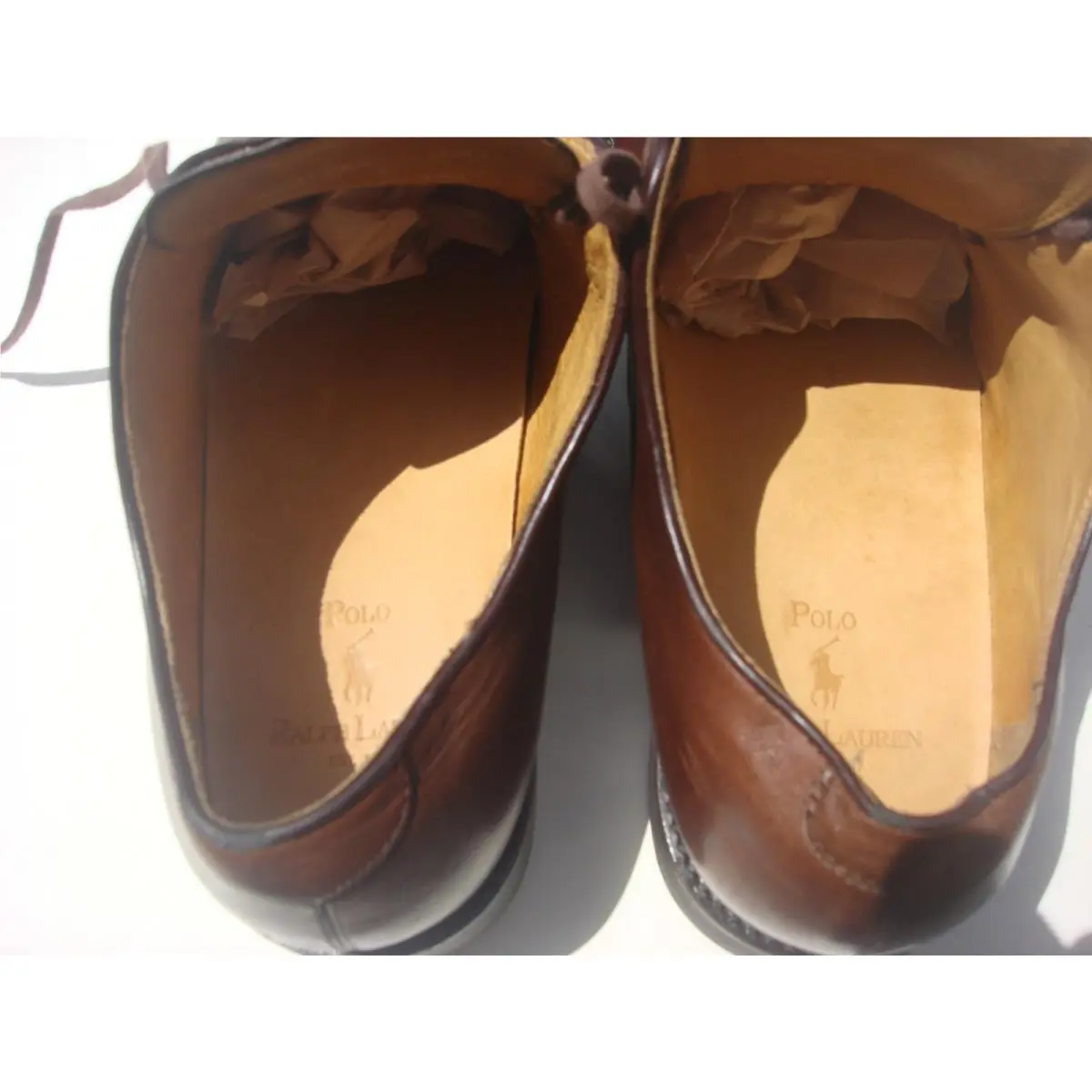 Ralph Lauren shoes - AAM14900 - AAM14900 - BROWN LEATHER (100%) 3