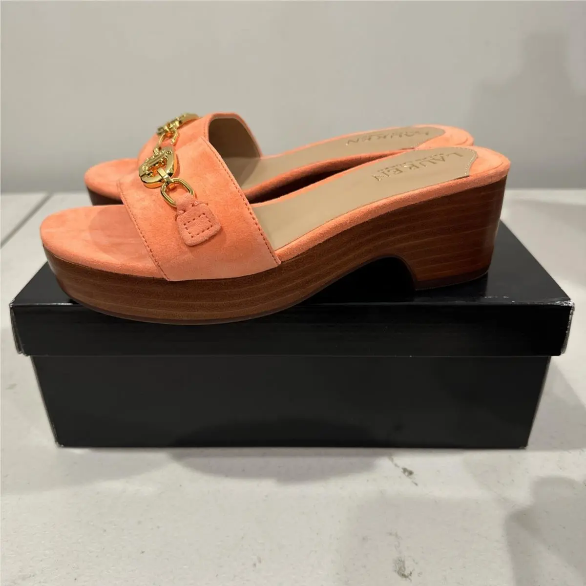 Ralph Lauren shoes - Lauren Ralph Lauren Roxanne - Lauren Roxanne - Pink (UPC: 0195167689103) 2