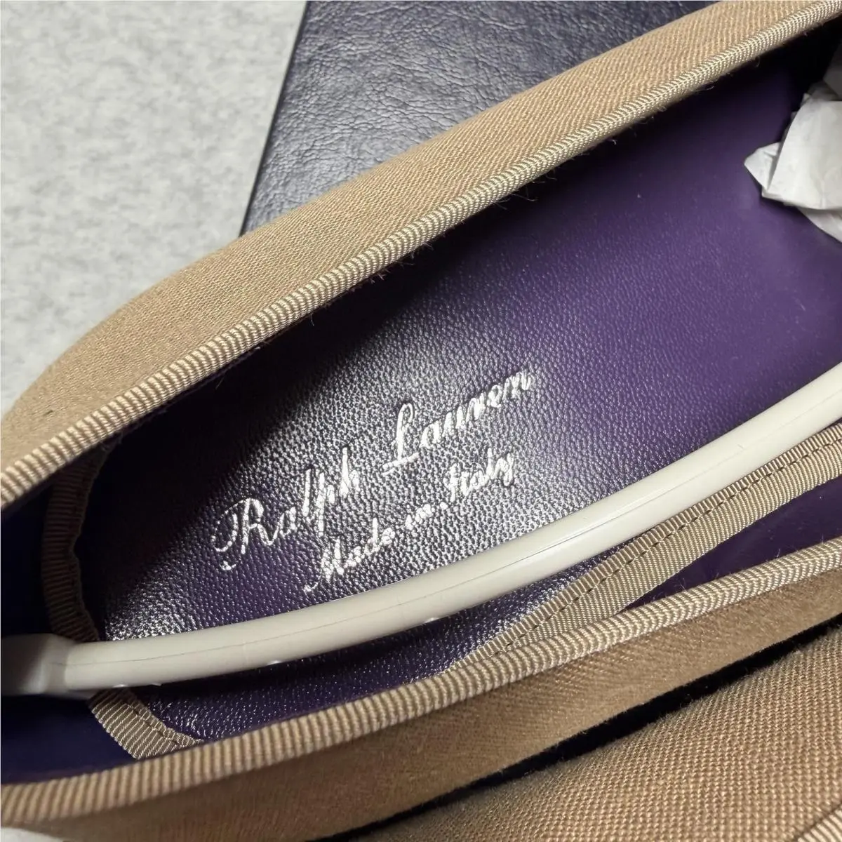 Ralph Lauren shoes - Ralph Lauren Alonzo Palm Jaguar - Beige 1
