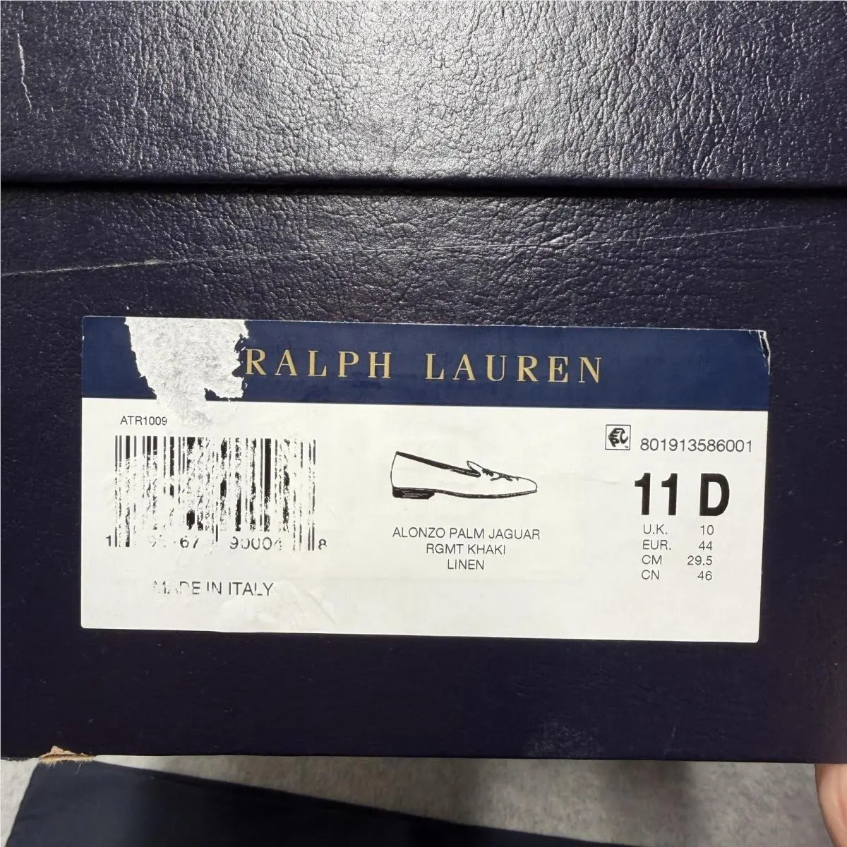 Ralph Lauren shoes - Ralph Lauren Alonzo Palm Jaguar - Beige 5