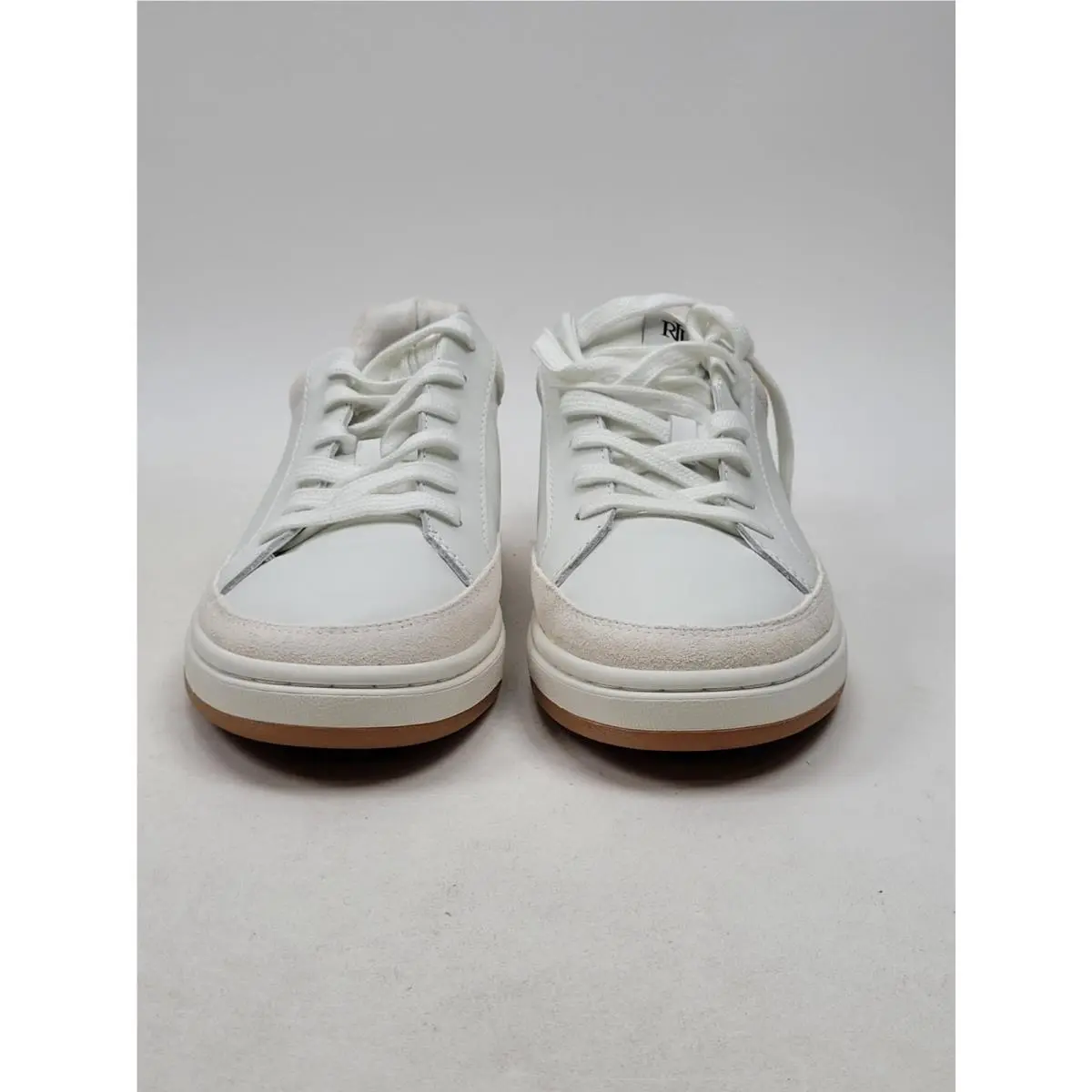 Lauren Ralph Lauren Hailey Low Top Sneakers. White Womens Size 8.5B