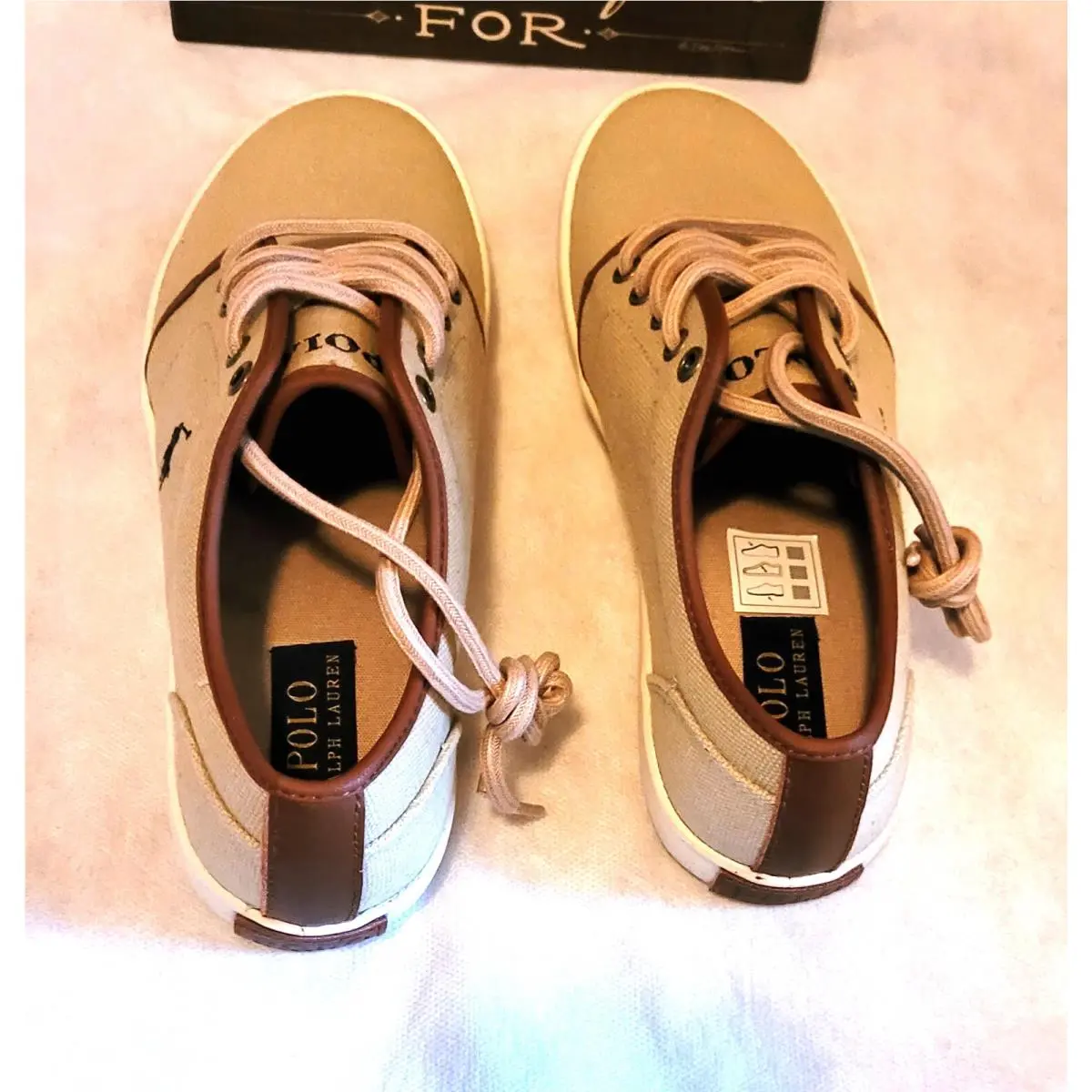 Ralph Lauren shoes - Polo Ralph Lauren Ethan - Polo Ethan - 990547J - Neutral 3