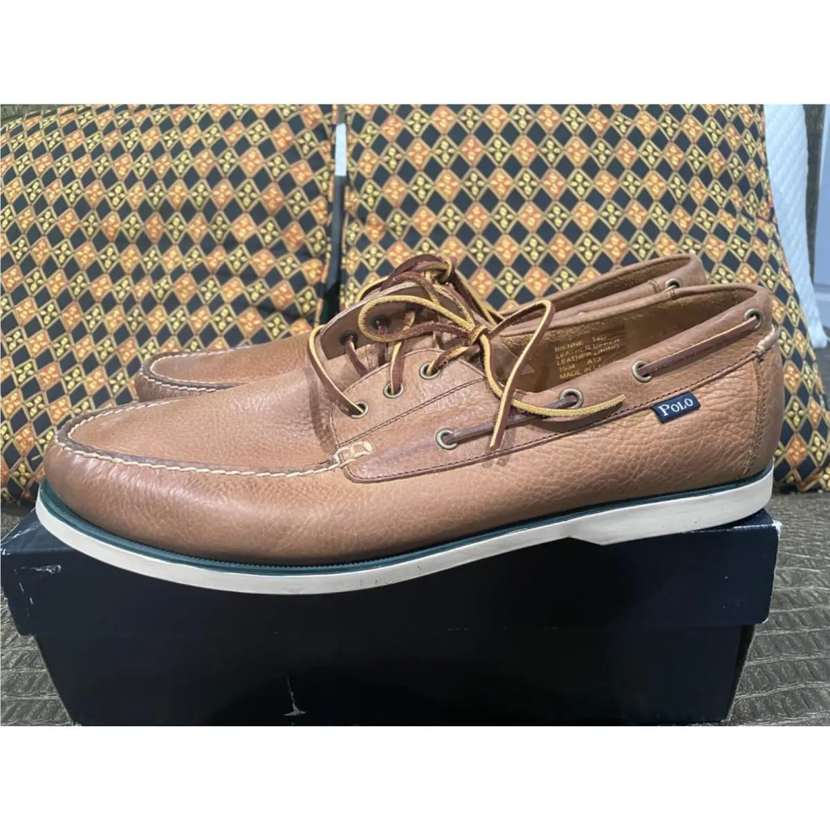 Ralph Lauren shoes - Bienne Tumbled - Bienne Tumbled - Brown (UPC: 886380502699) 0