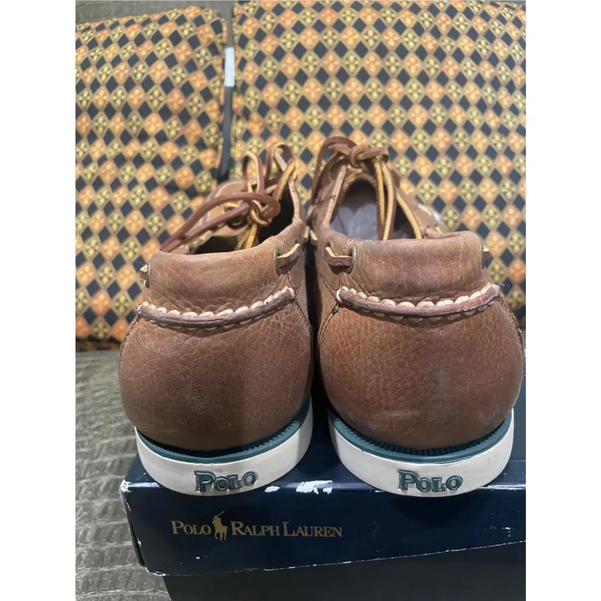 Ralph Lauren shoes - Bienne Tumbled - Bienne Tumbled - Brown (UPC: 886380502699) 1