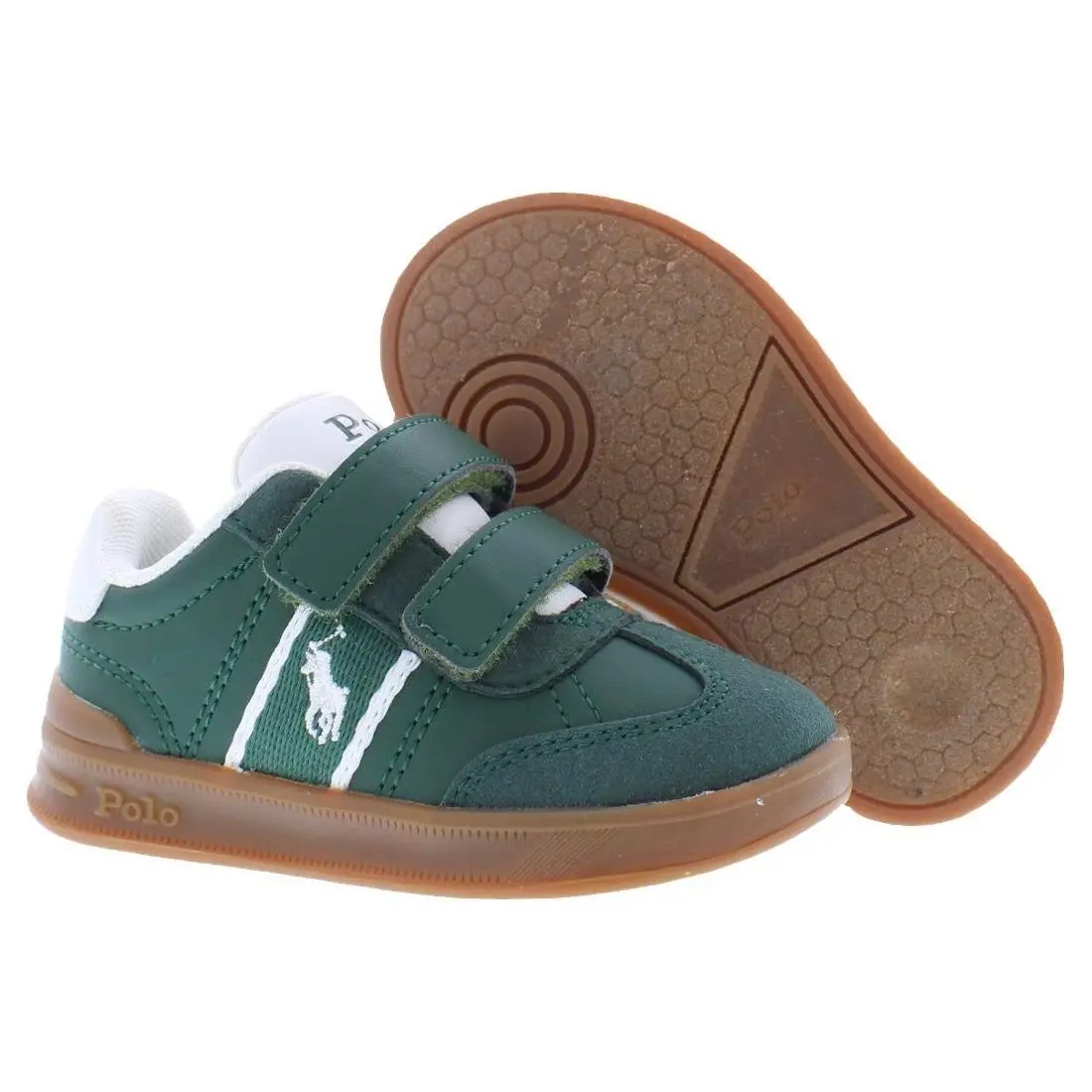 Polo Ralph Lauren Heritage Court Iii T-toe EZ Infant/toddler Shoes Size 5
