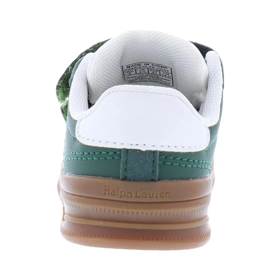 Ralph Lauren shoes - RL00503301T - RL00503301T - Dark Green/White, Main: Green (UPC: 196382744370) 2