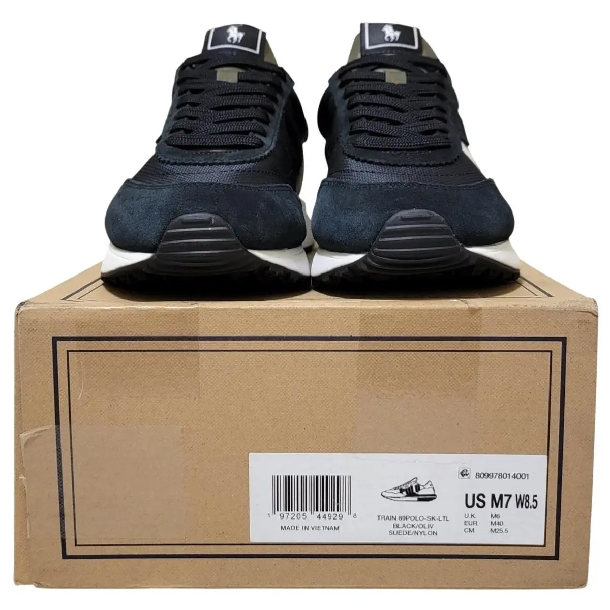 Ralph Lauren shoes - Train 89 - Train - Black (UPC: 197205449298) 4