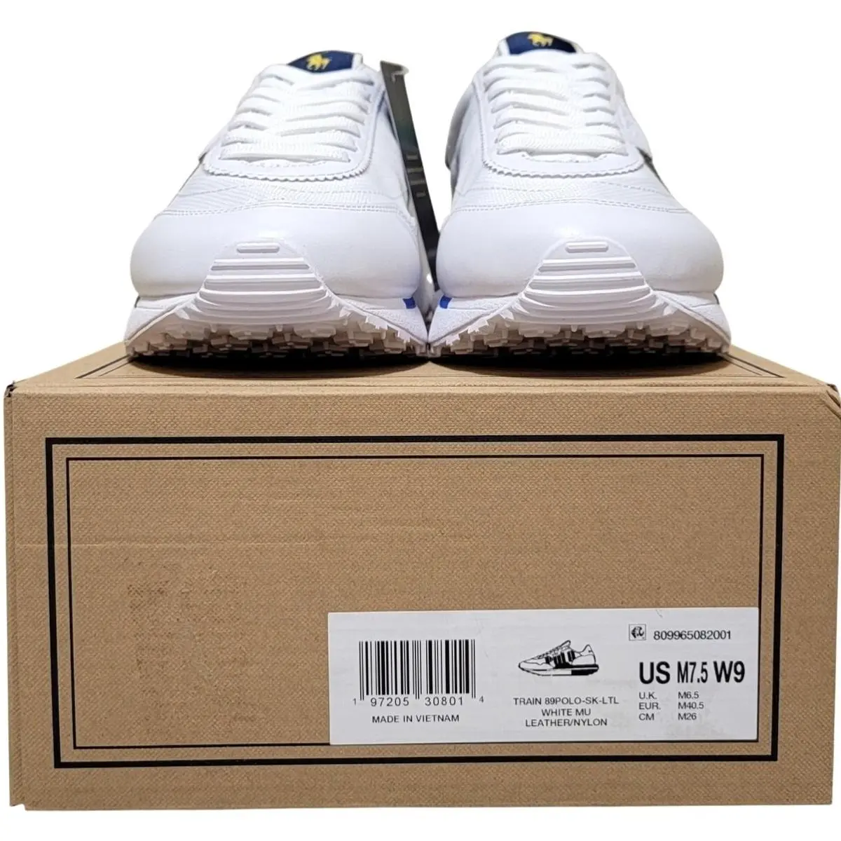 Ralph Lauren shoes - Train 89 - Train - White (UPC: 197205308014) 4