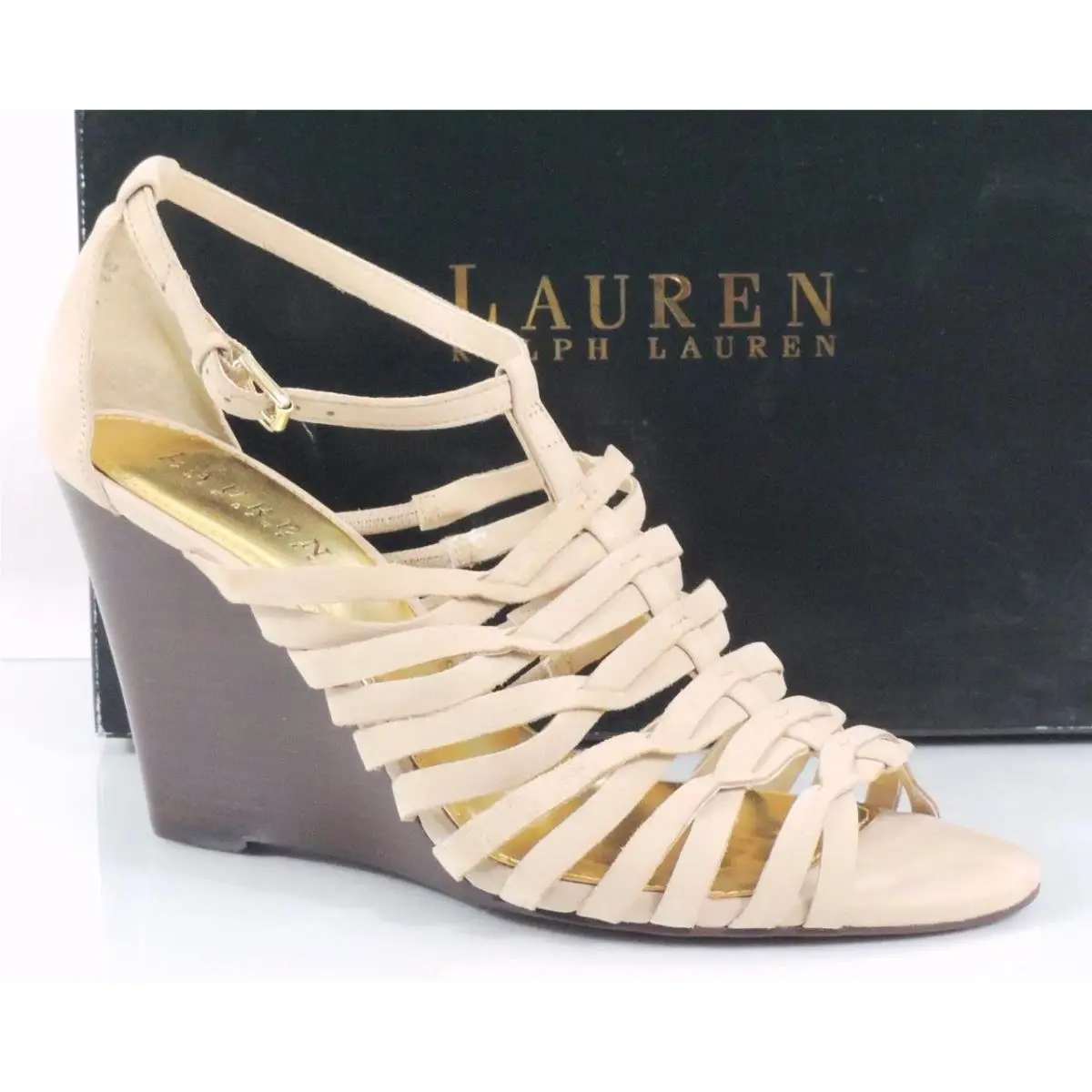 Ralph Lauren shoes - LAUREN Ralph Lauren Damalise - LAUREN Damalise - Beige (UPC: 886380619212) 1