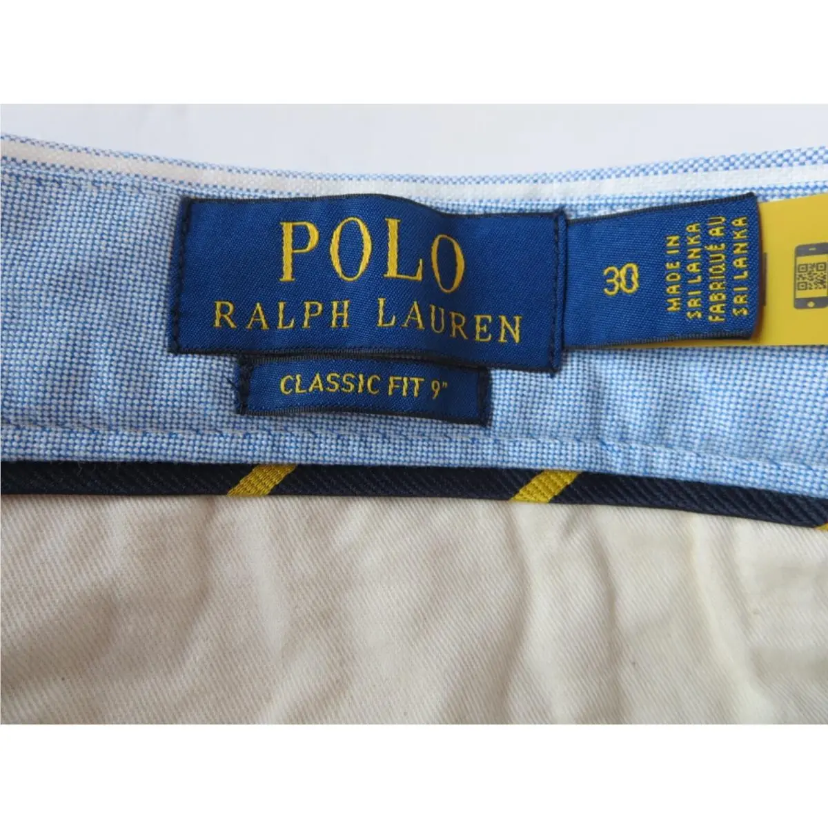 Ralph Lauren shoes - Blue/White Pinstripe/Multi 7