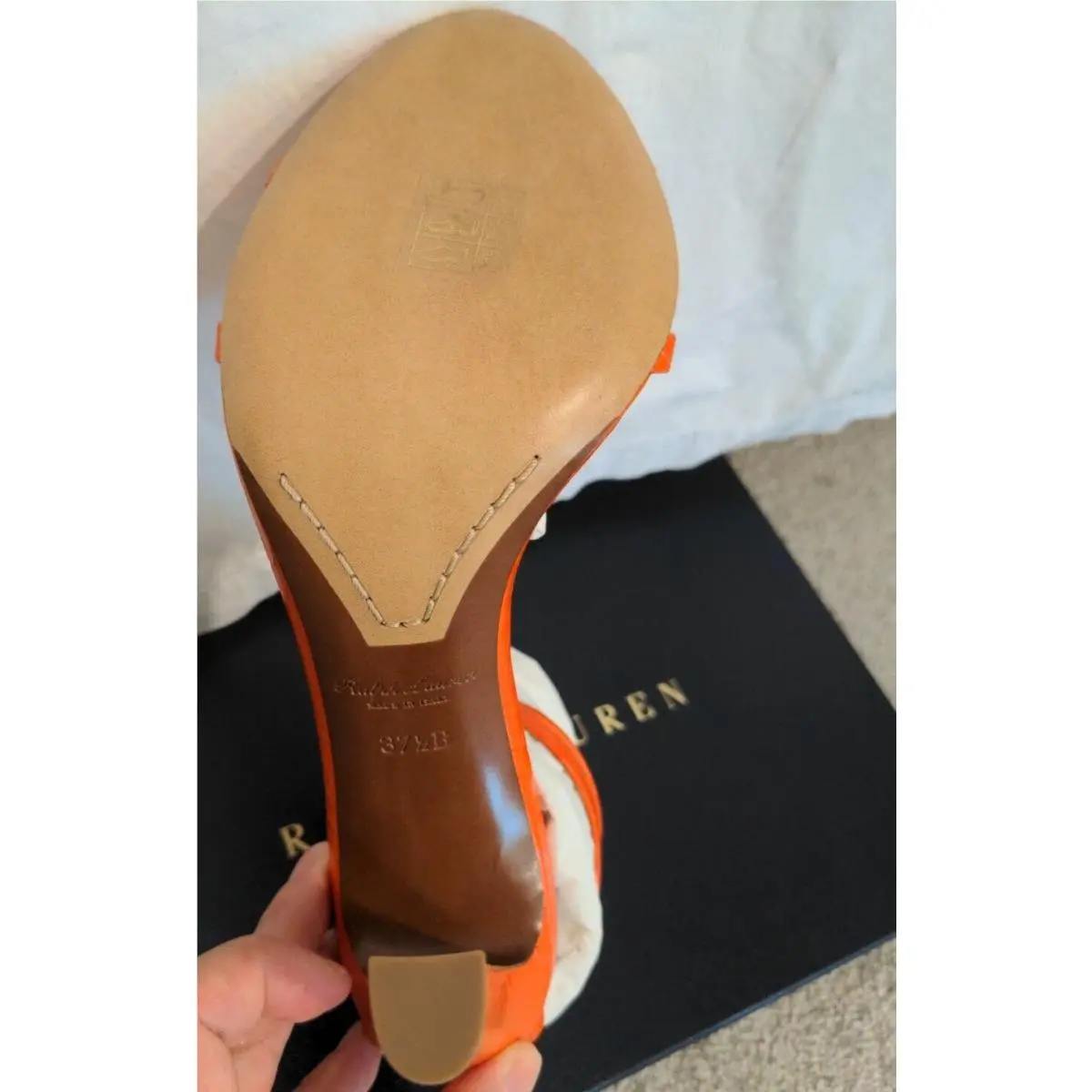 Ralph Lauren shoes - Bright Orange 9