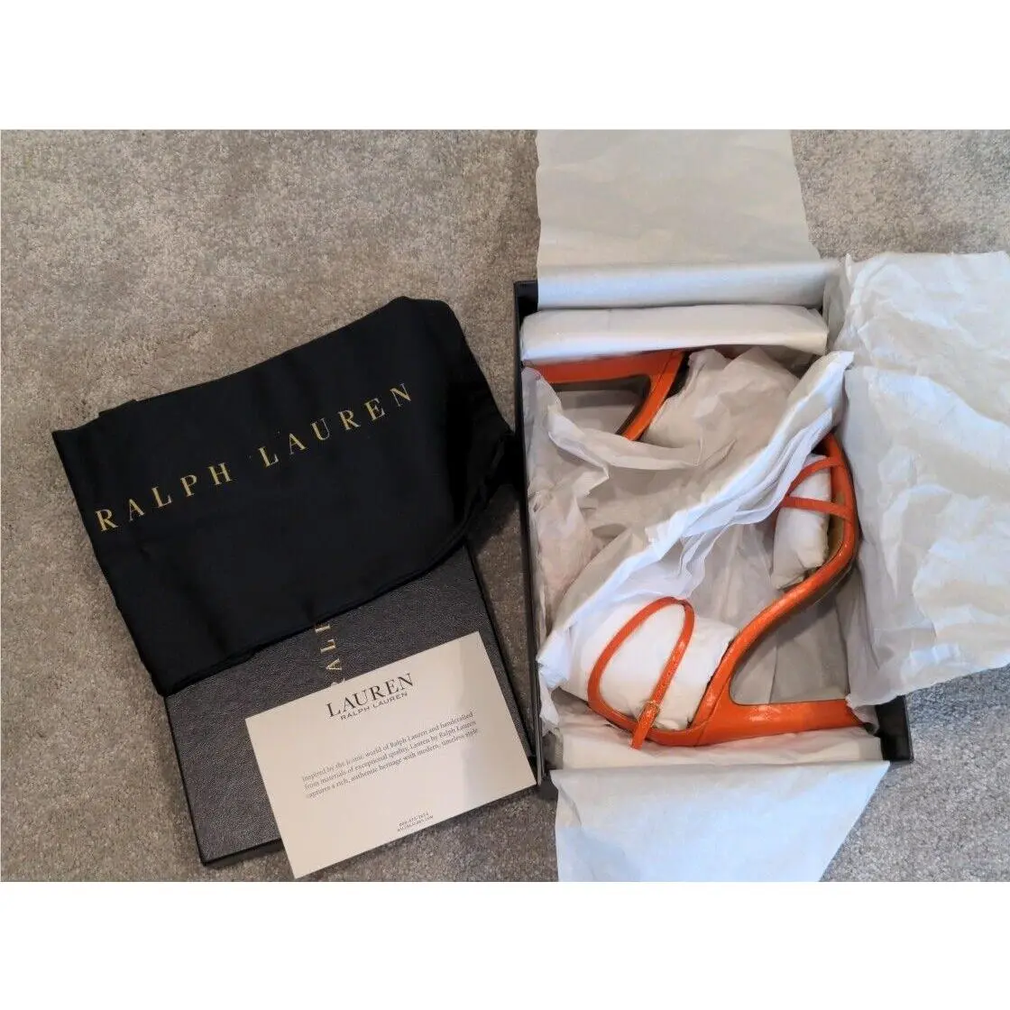 Ralph Lauren shoes - Bright Orange 11
