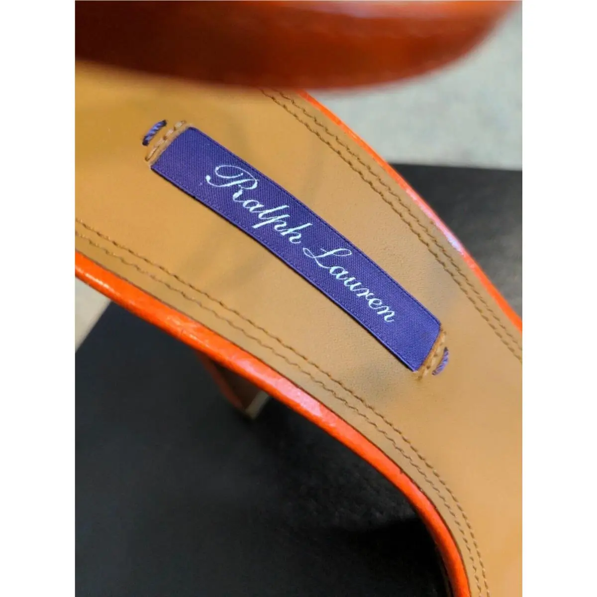 Ralph Lauren shoes - Bright Orange 7
