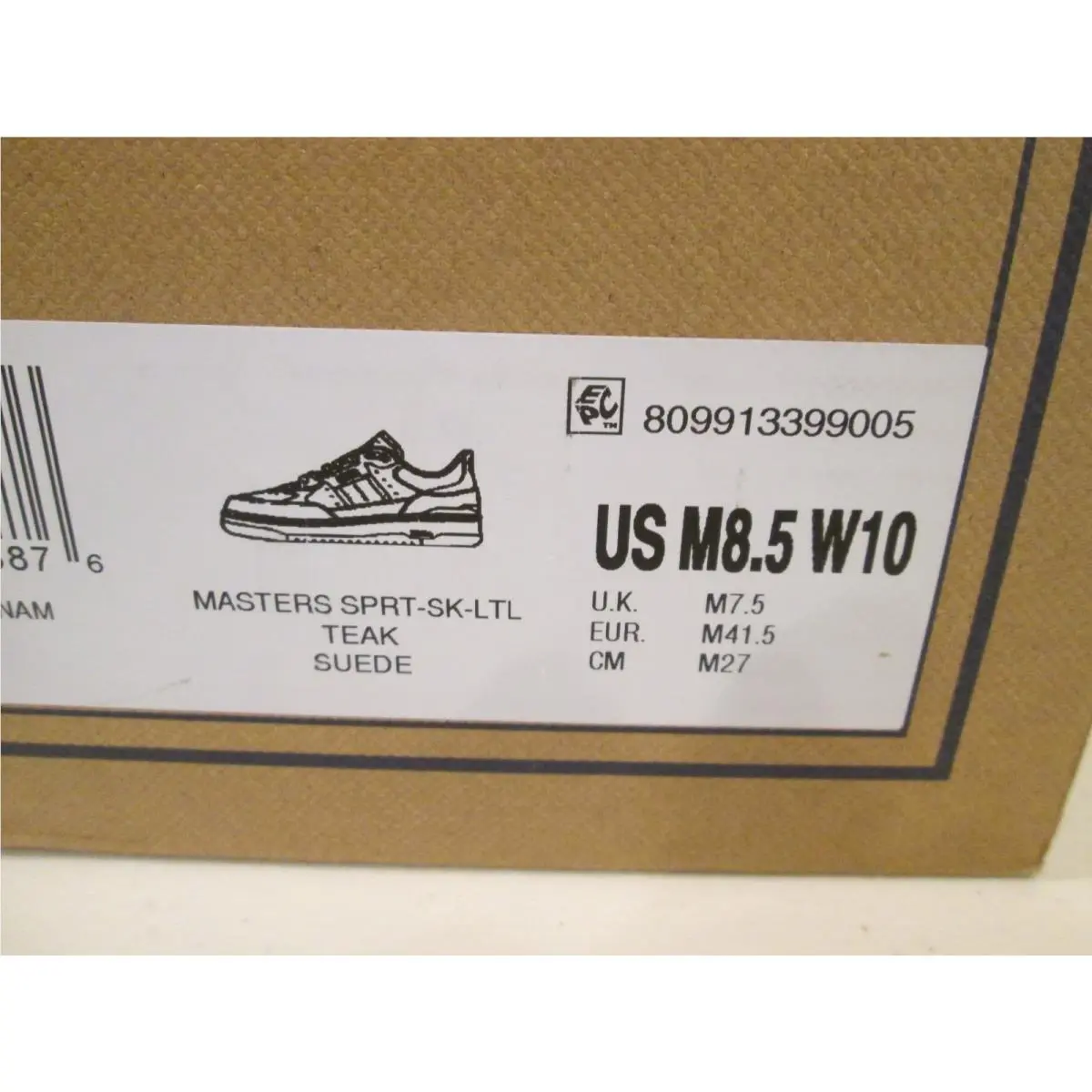 Ralph Lauren shoes - Polo Ralph Lauren Masters Court - Brown (UPC: 0195167630198) 5