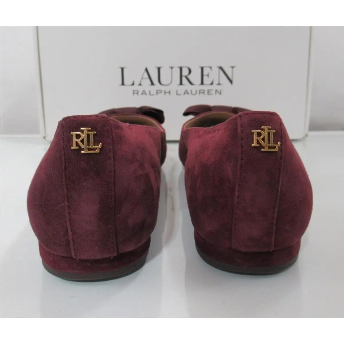 Ralph Lauren shoes - LAUREN Ralph Lauren Londyn Bow - 802955323001 - Red (UPC: 197205224994) 3