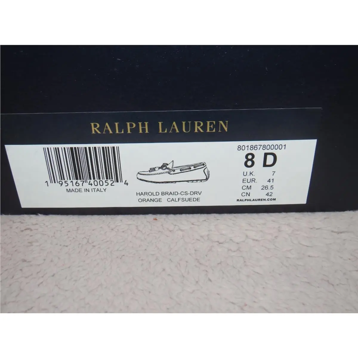 Ralph Lauren shoes - Orange 11
